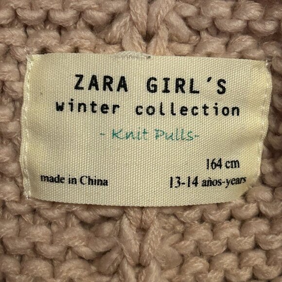 Soft Blush Pink with Bee Accents Knit Sweater - Picture 5 of 5